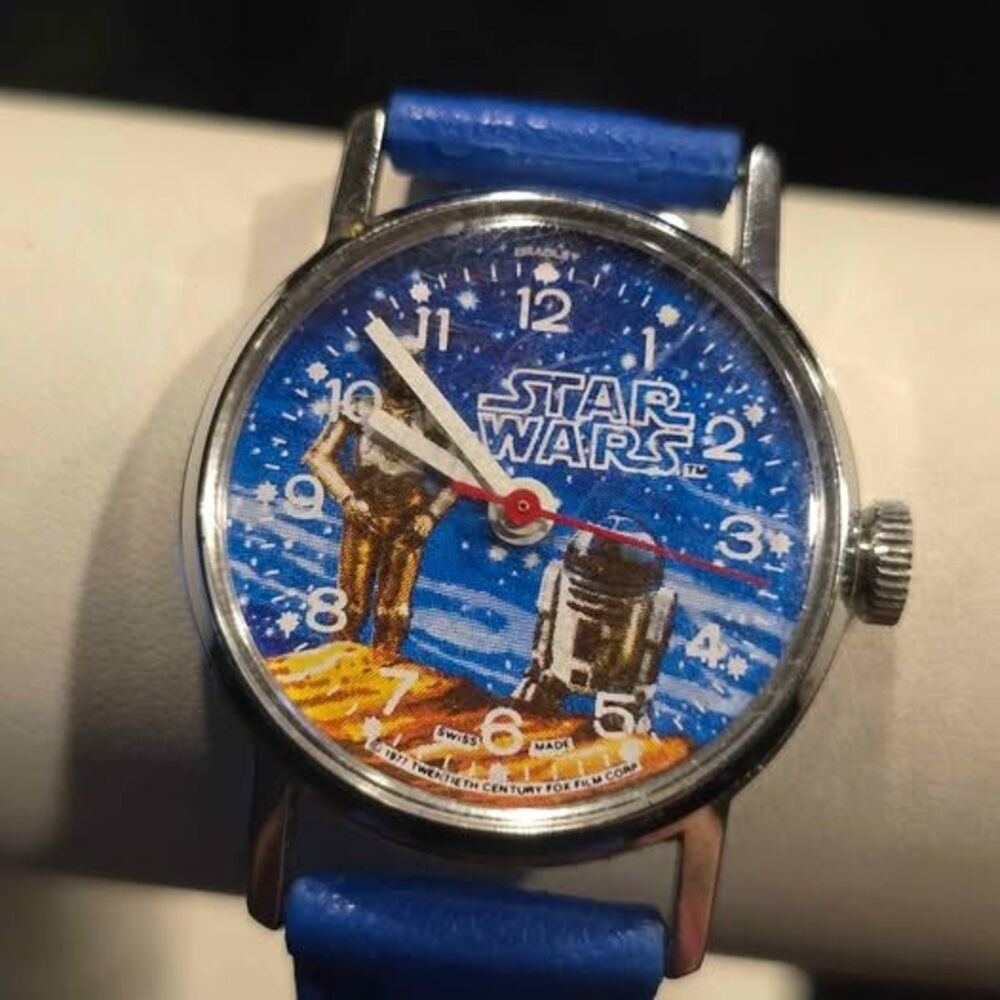 Vintage star wars mechanical watch